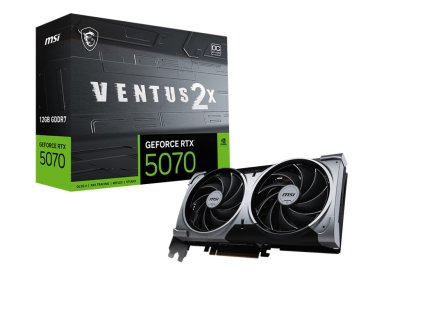 MSI GeForce RTX 5070 12G VENTUS 2X OC NVIDIA 12 GB GDDR7