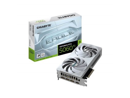 Gigabyte GeForce RTX 5060 Ti EAGLE OC ICE 16GB (GV-N506TEAGLEOC ICE-16GD) - grafická karta