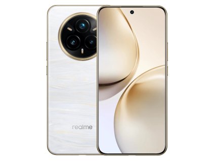 realme 14 Pro+ 5G 17,4 cm (6.83") Dual SIM Android 15 USB typu C 8 GB 256 GB 6000 mAh Bílá