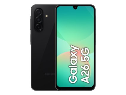 Samsung Galaxy A26 17 cm (6.7") Hybridní Dual SIM Android 15 5G USB typu C 8 GB 256 GB 5000 mAh Černá