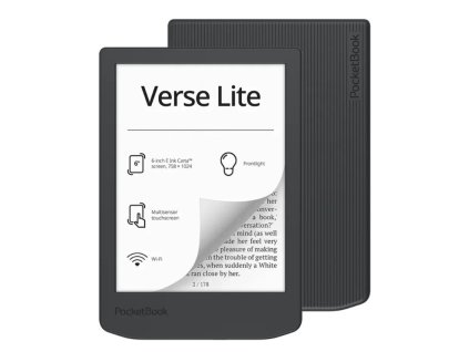 Ebook PocketBook Verse Lite 619 6“ E-Ink Carta 8GB Wi-Fi šedá