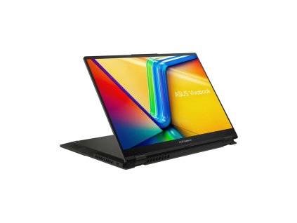 ASUS Vivobook S 16 Flip TP3604VA-WS51T_16 Intel® Core™ i5 i5-1335U Hybridní (2v1) 40,6 cm (16") Dotyková obrazovka WUXGA 16 GB DDR4-SDRAM 512 GB SSD Wi-Fi 6E (802.11ax) Windows 11 Home Černá Nový / Repack