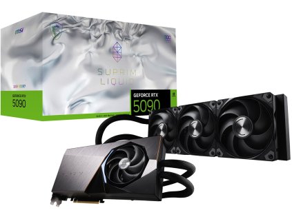 MSI SUPRIM GEFORCE RTX 5090 32G LIQUID SOC grafická karta NVIDIA 32 GB GDDR7