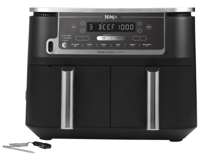 Ninja AF451EU fritovací hrnec Samostarný 9,5 l 2470 W Horkovzdušná fritéza Černá