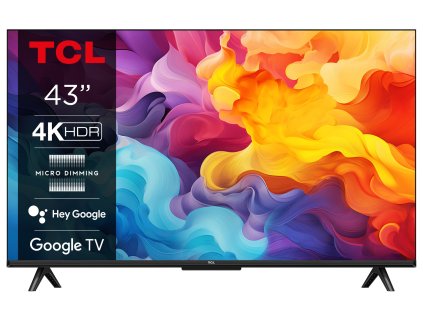 TCL P655 43P655 televizor 109,2 cm (43") 4K Ultra HD Smart TV Wi-Fi Černá