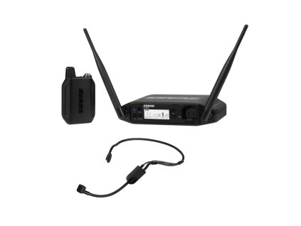 Shure GLXD14+E/PGA31-Z4 - Digitální bezdrátový systém DUAL BAND s vysílačem bodypack a náhlavním mikrofonem