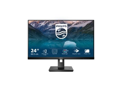 Philips S Line 242S9JML/00 LED display 61 cm (24") 1920 x 1080 px Full HD LCD Černá