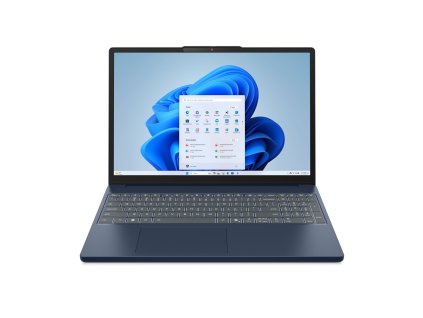 Lenovo IdeaPad Slim 3 15IRH10 Intel® Core™ i5 i5-13420H Laptop 38,9 cm (15.3") WUXGA 16 GB DDR5-SDRAM 512 GB SSD Wi-Fi 6 (802.11ax) NoOS Modrá