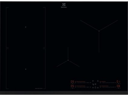 Electrolux EIS77453 Vestavná indukční varná deska 4 zóny Černá