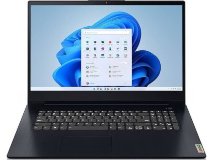 Lenovo IdeaPad 3 17IAU7 Intel® Core™ i3 i3-1215U Laptop 43,9 cm (17.3") Full HD 8 GB DDR4-SDRAM 512 GB SSD Wi-Fi 6 (802.11ax) Windows 11 Home