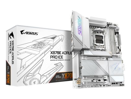 GIGABYTE X870E AORUS PRO ICE základní deska AMD X870E Zásuvka AM5 ATX