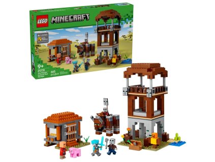 LEGO MINECRAFT 21278 Úkryt pro lupiče a devastátory
