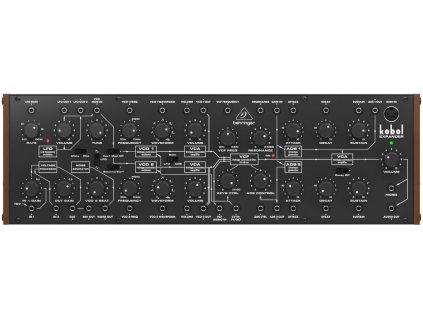 Behringer Kobol Expander - analogový semi-modulární syntezátor