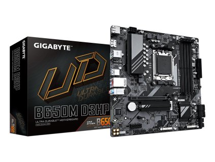 GIGABYTE B650M D3HP základní deska AMD B650 Zásuvka AM5 Micro ATX