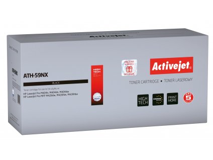 Activejet ATH 59NX Toner (náhradní HP 59X CF259X; Supreme; 10 000 stran; černý) S čipem