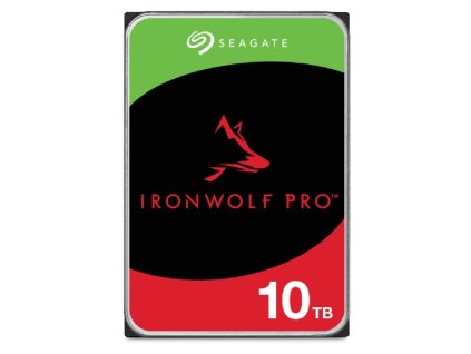 Seagate IronWolf Pro vnitřní pevný disk 10 TB 256 MB 3.5" Serial ATA III (ST10000NT001)