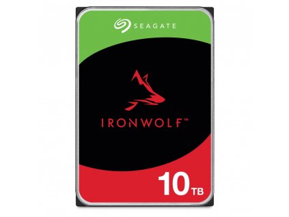 Seagate IronWolf vnitřní pevný disk 10 TB 256 MB 3.5" Serial ATA III (ST10000VN000)