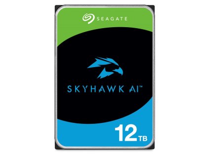 Seagate SkyHawk AI vnitřní pevný disk 12 TB 7200 ot/min 256 MB 3.5" Serial ATA III (ST12000VE001)