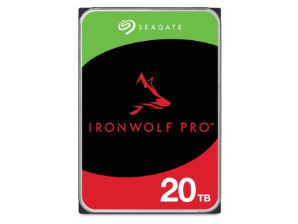 Seagate IronWolf Pro ST20000NT001 vnitřní pevný disk 20 TB 7200 ot/min 256 MB 3.5"