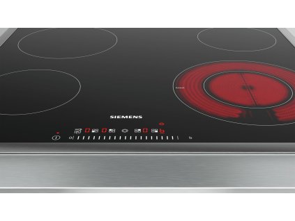 Siemens iQ300 ET645FFN1E varná deska Černá Vestavěné 60 cm Keramický 4 zóna/zón