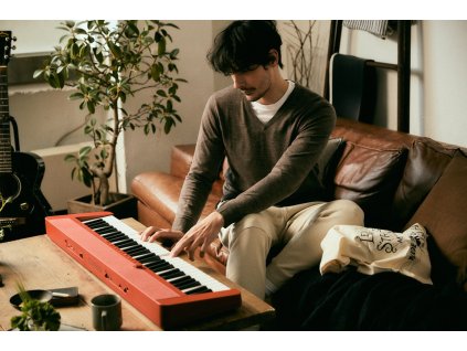 Casio CT-S1 Digitální syntetizátor 61 Červená