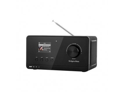 Krüger&Matz KM0816 rádio Osobní Analogový a digitální Černá
