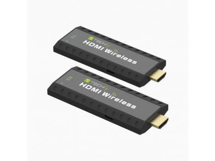 Techly IDATA HDMI-WL53 AV prodlužovačka AV vysílač a přijímač Černá