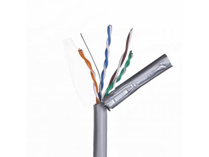 Alantec KIF5PVC305Q síťový kabel Šedá 305 m Cat5e F/UTP (FTP)