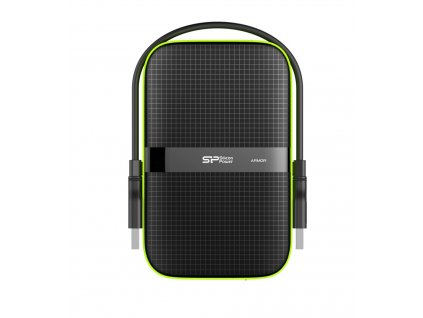 Silicon Power Armor A60 externí pevný disk 4000 GB Černá, Zelená