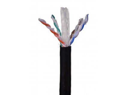 Alantec KIU6OUTZ305 síťový kabel 305 m Cat6 U/UTP (UTP) Černá