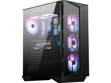 MSI 306-7G10R21-W57 počítačová skříň Midi Tower Černá