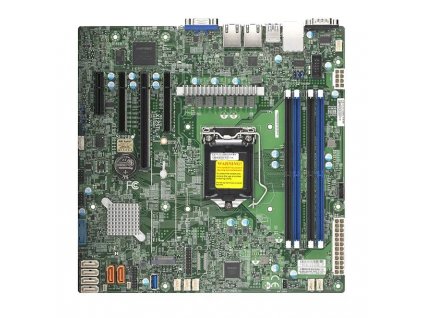 Základní deska SUPERMICRO X12STL-F Intel Xeon E-2300 C252 LGA-1200 (Socket H5) micro ATX (MBD-X12STL-F-O) Box