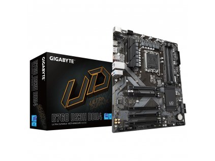 Gigabyte B760 DS3H DDR4 základní deska Intel B760 Express LGA 1700 ATX