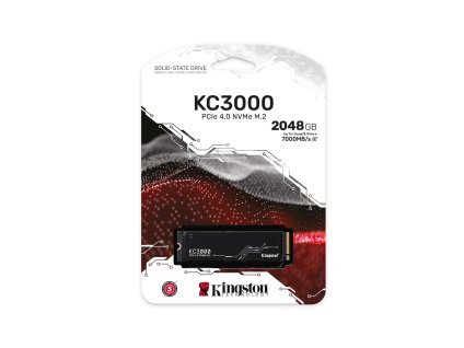 Kingston Technology KC3000 2 TB M.2 PCI Express 4.0 NVMe 3D TLC