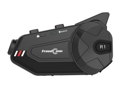 Interkom pro motocykly FREEDCONN R1 PLUS E Černá