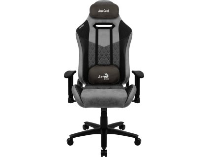 Aerocool DUKE AeroSuede Univerzální herní židle Černá, Šedá
