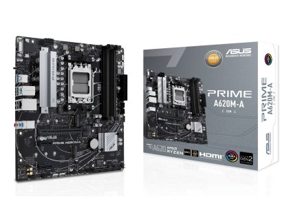 ASUS PRIME A620M-A-CSM AMD A620 Zásuvka AM5 Micro ATX