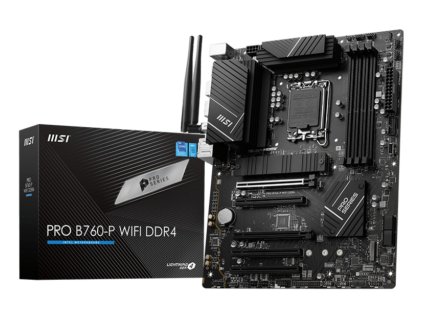 MSI PRO B760-P WIFI DDR4 základní deska LGA 1700 ATX