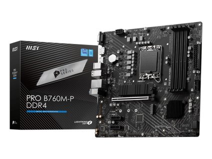 MSI PRO B760M-P DDR4 základní deska Intel B760 LGA 1700 Micro ATX