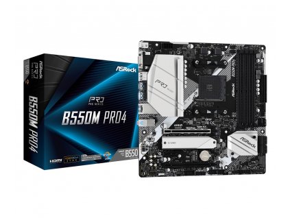Asrock B550M Pro4 Socket AM4 Micro ATX AMD B550