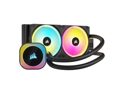 Corsair H100I Procesor Sada pro kapalinové chlazení 12 cm Černá