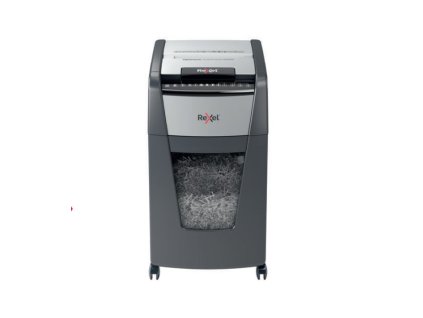 Rexel Optimum Auto+ 300X skartovačka Na malé částice Černá, Šedá