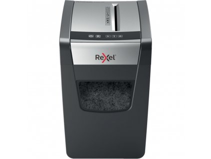 Rexel Momentum X410-SL skartovačka Příčné skartování Černá, Šedá