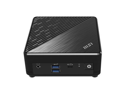 MSI Cubi ADL-002EU N100 mini PC Intel Celeron N 4 GB DDR4-SDRAM 128 GB SSD Windows 11 Pro Pracovní stanice Černá