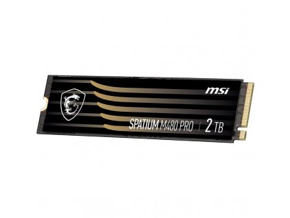 MSI SPATIUM M480 PRO PCIE 4.0 NVME M.2 2TB SSD disk PCI Express 4.0 3D NAND