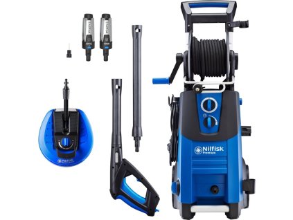 Nilfisk PREMIUM 180-10 EU GARDEN Tlaková myčka Narovnáno Elektřina 610 l/h 2900 W Modrá, černá