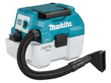 Makita DVC750LZX1 odstraňovač prachu Modrá, Bílá 7,5 l 55 W