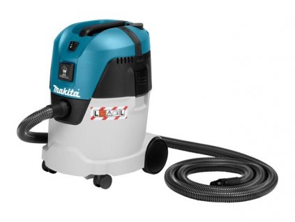 Makita VC2512L odstraňovač prachu Černá, Modrá, Metalická 25 l 1000 W