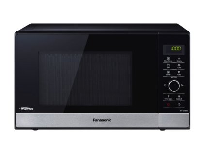 Panasonic NN-GD38HSSUG mikrovlnná trouba Pracovní deska Mikrovlnná trouba s grilem 23 l 1000 W Černá, Broušená ocel