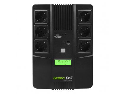 Zdroj nepřerušovaného napájení UPS Green Cell AiO 800VA 480W